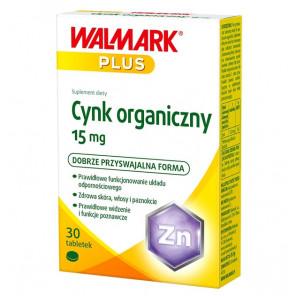 Walmark, Cynk organiczny, 15 mg, tabletki, 30 szt. - zdjęcie produktu