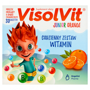Visolvit Junior Orange – suplement diety (10 saszetek) - zdjęcie produktu