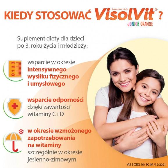 Visolvit Junior Orange – suplement diety (10 saszetek) - zdjęcie produktu