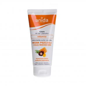 Anida Krem do rąk i paznokci z woskiem pszczelim i olejem makadamia (100 ml) - zdjęcie produktu