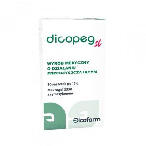 Dicopeg Si 15g proszek do sporządzania roztworu doustnego, 10 saszetek - zdjęcie produktu