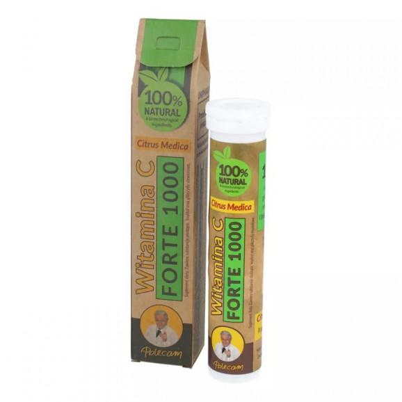 Witamina C 1000 mg, tabletki musujące, 20 szt. Witamina C 1000 mg, tabletki musujące, 20 szt. - zdjęcie produktu