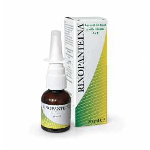Rinopanteina, regenerująco-nawilżający aerozol do nosa – wyrób medyczny (20 ml) - zdjęcie produktu