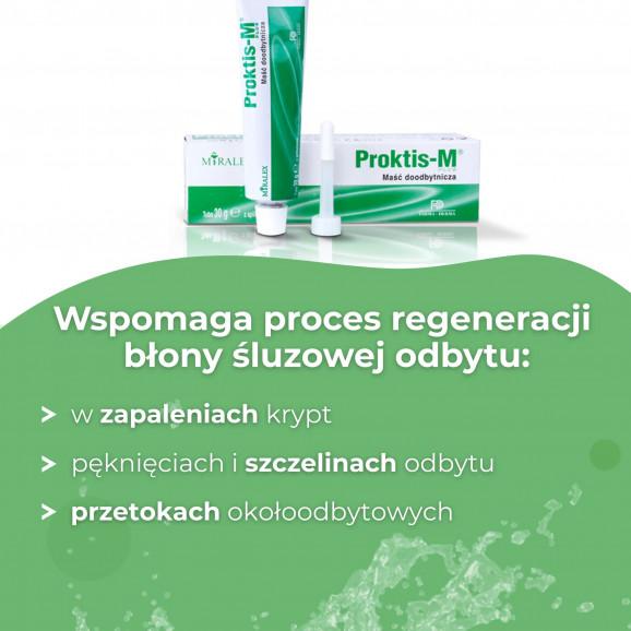 Proktis M Plus – maść doodbytnicza (30 g) - zdjęcie produktu
