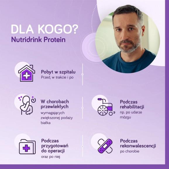 [07.05.2026] Nutridrink Protein, o smaku owoców leśnych, 4 x 125 ml - zdjęcie produktu