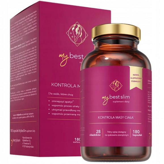 MyBestSlim 2.0 – suplement diety (180 kapsułek) MyBestSlim 2.0 – suplement diety (180 kapsułek) - zdjęcie produktu