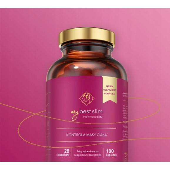 MyBestSlim 2.0 – suplement diety (180 kapsułek) MyBestSlim 2.0 – suplement diety (180 kapsułek) - zdjęcie produktu