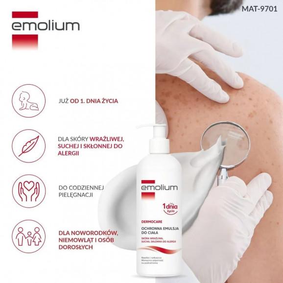 Emolium Dermocare Ochronna emulsja do ciała (400 ml) Emolium Dermocare Ochronna emulsja do ciała (400 ml) - zdjęcie produktu