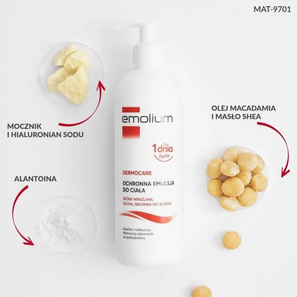Emolium Dermocare Ochronna emulsja do ciała (400 ml) Emolium Dermocare Ochronna emulsja do ciała (400 ml) - zdjęcie produktu