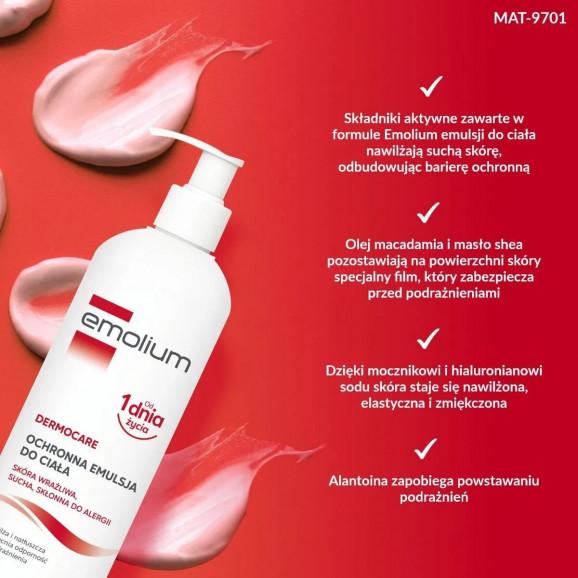 Emolium Dermocare Ochronna emulsja do ciała (400 ml) Emolium Dermocare Ochronna emulsja do ciała (400 ml) - zdjęcie produktu