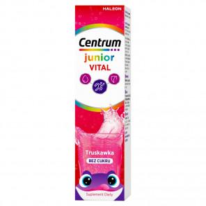 Centrum Vital Junior truskawka – suplement diety (20 tabletek musujących) - zdjęcie produktu