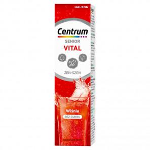 Centrum Vital Senior Wiśnia bez cukru – suplement diety (20 tabletek musujących) - zdjęcie produktu