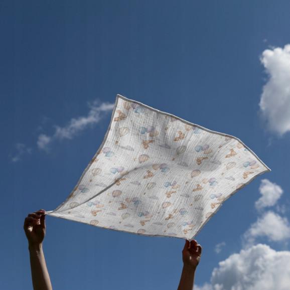 Bocioland Pieluszki muślinowe 70x70 cm 3 pack BEŻ (BL300) - zdjęcie produktu