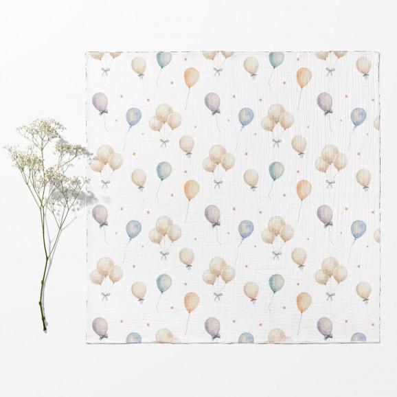 Bocioland Pieluszki muślinowe 70x70 cm 3 pack BEŻ (BL300) - zdjęcie produktu