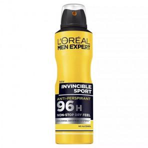 L'Oréal Men Expert Invincible Sport 96H Antyperspirant w sprayu (150 ml) - zdjęcie produktu