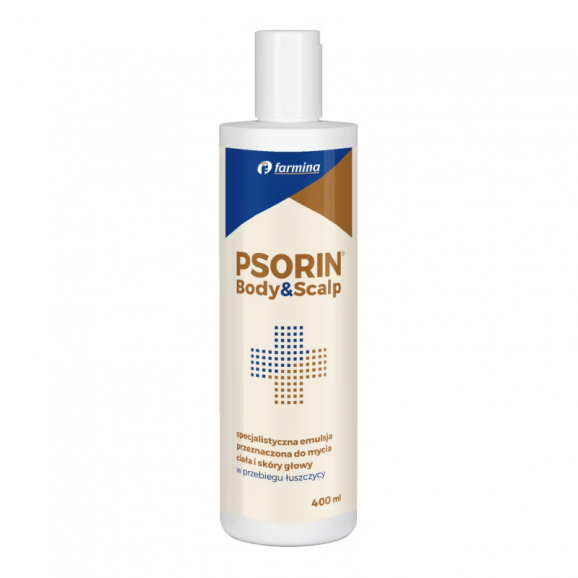 PSORIN Body&Scalp – emulsja myjąca do ciała i skóry głowy (400 ml) PSORIN Body&Scalp – emulsja myjąca do ciała i skóry głowy (400 ml) - zdjęcie produktu