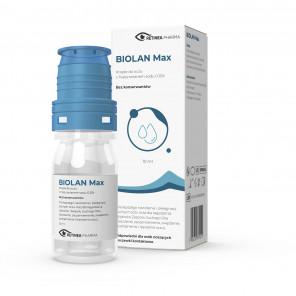 Biolan Max 0,15 %, krople do oczu, 10 ml – wyrób medyczny - zdjęcie produktu