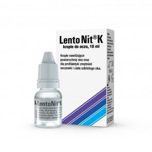 LentoNit K, krople do oczu (10 ml) – wyrób medyczny - zdjęcie produktu