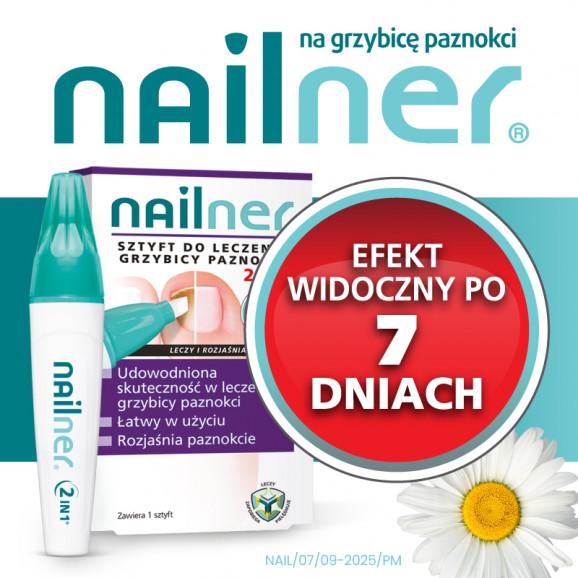 Nailner 2w1, sztyft do leczenia grzybicy paznokci – wyrób medyczny (4 ml) - zdjęcie produktu