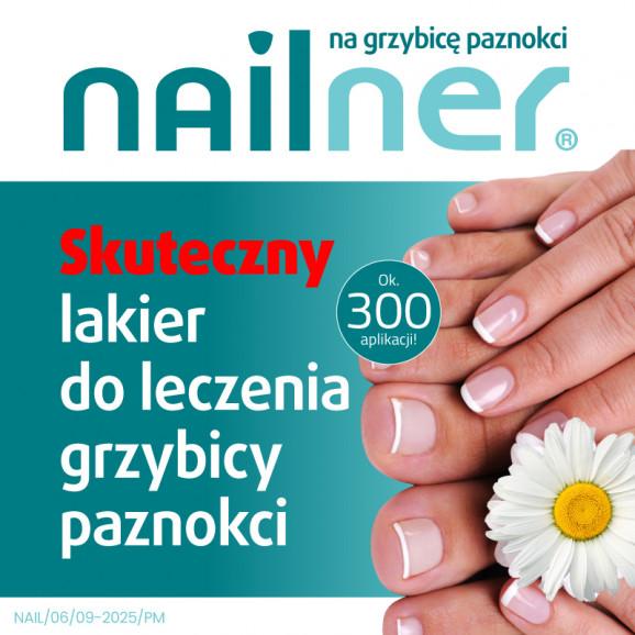 Nailner lakier do leczenia grzybicy paznokci 2 w 1 – wyrób medyczny (5 ml) Nailner lakier do leczenia grzybicy paznokci 2 w 1 – wyrób medyczny (5 ml) - zdjęcie produktu