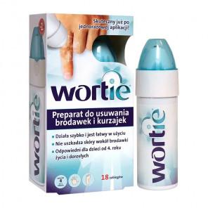Wortie, preparat do usuwania brodawek i kurzajek – wyrób medyczny (50 ml) - zdjęcie produktu