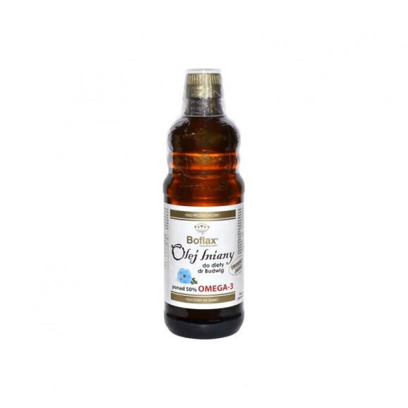 Olej lniany dieta Dr Budwig 500 ml Olej lniany dieta Dr Budwig 500 ml - zdjęcie produktu