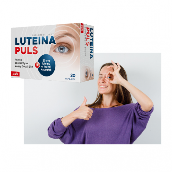 Luteina Puls kapsułki miękkie 30 sztuk - zdjęcie produktu
