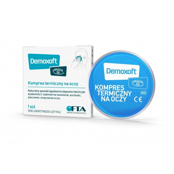 Demoxoft kompres termiczny na oczy – wyrób medyczny (1 szt.) Demoxoft kompres termiczny na oczy – wyrób medyczny (1 szt.) - zdjęcie produktu