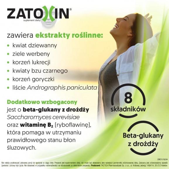 Zatoxin – suplement diety, 60 tabletek powlekanych - zdjęcie produktu