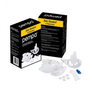 Zestaw do nebulizacji / inhalacji dla dzieci i dorosłych Pempa NEB200 – wyrób medyczny (1 opakowanie) - zdjęcie produktu