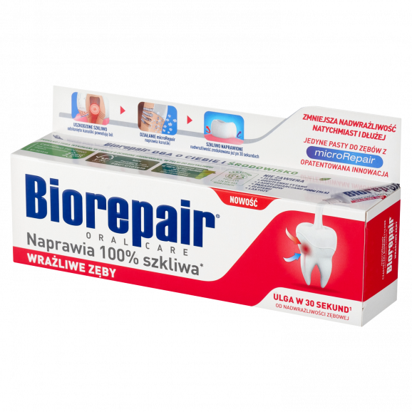Biorepair Sensitive Teeth – pasta do zębów wrażliwych (75 ml) - zdjęcie produktu