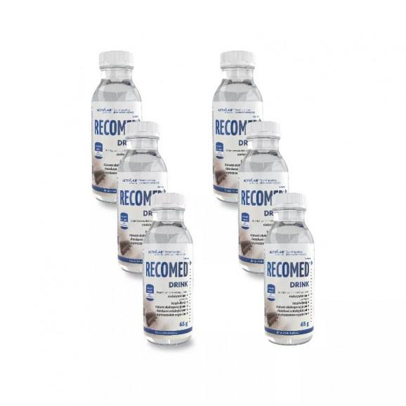 Recomed Drink smak czekoladowy – żywność specjalnego przeznaczenia medycznego (6 butelek x 65 g) Recomed Drink smak czekoladowy – żywność specjalnego przeznaczenia medycznego (6 butelek x 65 g) - zdjęcie produktu