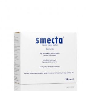 Smecta 3 g, proszek do sporządzania zawiesiny doustnej, 30 saszetek (import równoległy Inpharm) - zdjęcie produktu