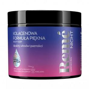 Reme Night Kolagenowa Formuła Piękna, smak owoce leśne, 150 g – suplement diety - zdjęcie produktu