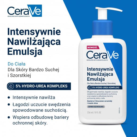 CeraVe Intensywnie nawilżająca emulsja – emulsja do ciała (236 ml) CeraVe Intensywnie nawilżająca emulsja – emulsja do ciała (236 ml) - zdjęcie produktu