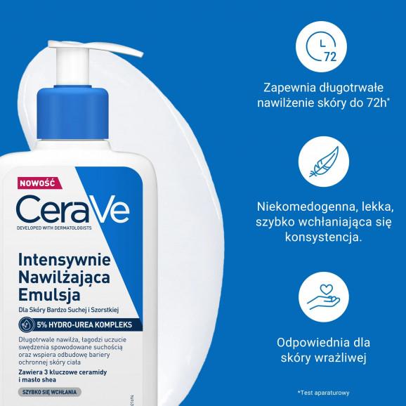CeraVe Intensywnie nawilżająca emulsja – emulsja do ciała (236 ml) CeraVe Intensywnie nawilżająca emulsja – emulsja do ciała (236 ml) - zdjęcie produktu