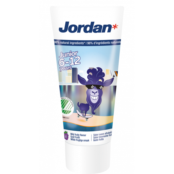 Jordan Junior Pasta do zębów dla dzieci 6–12 lat (75 ml) - zdjęcie produktu