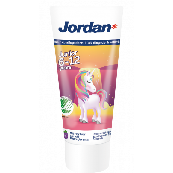 Jordan Junior Pasta do zębów dla dzieci 6–12 lat (75 ml) - zdjęcie produktu