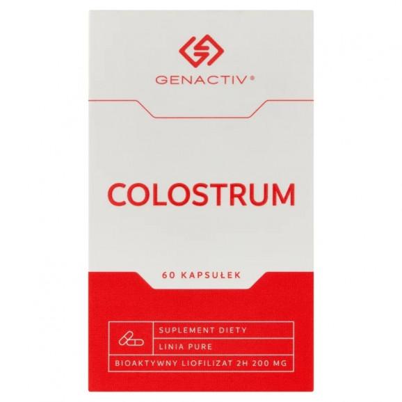Colostrum Genactiv (60 kapsułek) – suplement diety - zdjęcie produktu
