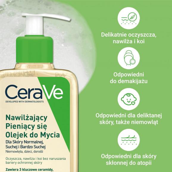 CeraVe Nawilżający olejek do mycia – kosmetyk (236 ml) - zdjęcie produktu