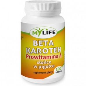 Beta Karoten Słońce w pigułce – suplement diety (100 tabletek) - zdjęcie produktu