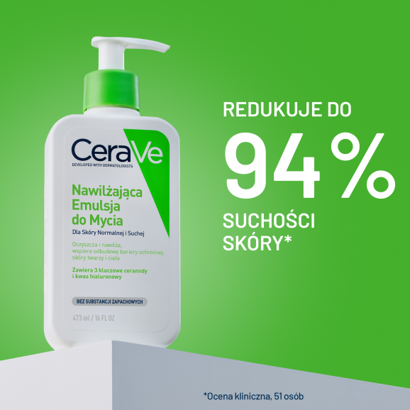 CeraVe Nawilżająca Emulsja do mycia – kosmetyk (473 ml) - zdjęcie produktu