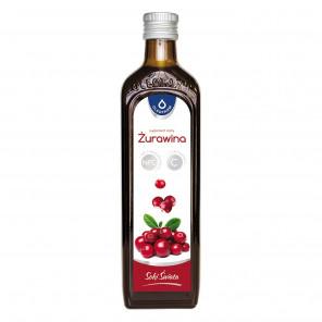 Oleofarm Sok z żurawiny z witaminą C – suplement diety (490 ml) - zdjęcie produktu