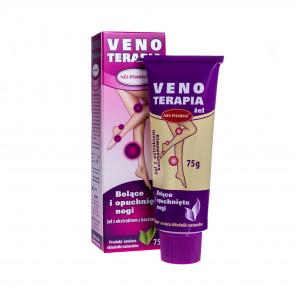 Veno Terapia, żel z ekstraktem kasztanowca na bolące i opuchnięte nogi – wyrób medyczny (75 g) - zdjęcie produktu