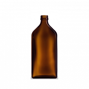 Butelka apteczna 500ml, gwint 28mm (1 szt.) - zdjęcie produktu