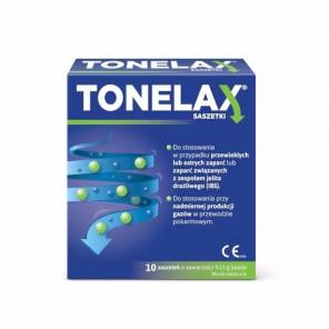 Tonelax – wyrób medyczny na zaparcia i wzdęcia (10 saszetek) - zdjęcie produktu