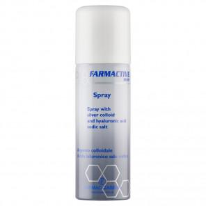Farmactive Silver Spray – wyrób medyczny, sproszkowany spray na rany ze srebrem koloidalnym i kwasem hialuronowym (125 ml) - zdjęcie produktu