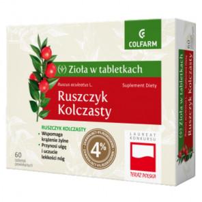 Colfarm Ruszczyk Kolczasty – suplement diety (60 tabletek) - zdjęcie produktu