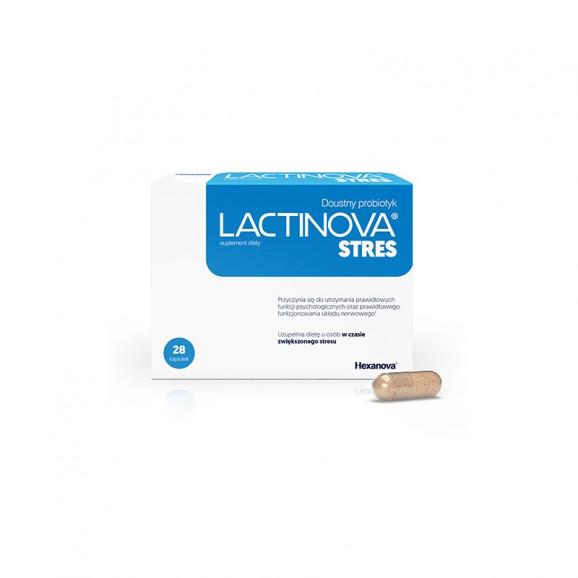 Lactinova STRES, Doustny Probiotyk – suplement diety (28 kapsułek) Lactinova STRES, Doustny Probiotyk – suplement diety (28 kapsułek) - zdjęcie produktu