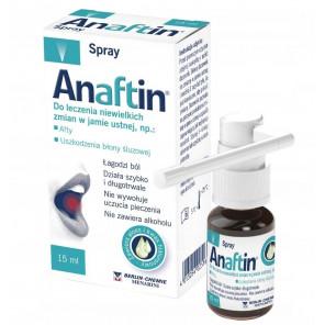 Anaftin, spray na afty – wyrób medyczny (15 ml) - zdjęcie produktu